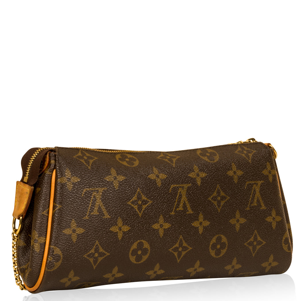 Louis Vuitton Monogram Pochette Eva 2way Crossbody Shoulder Handbag