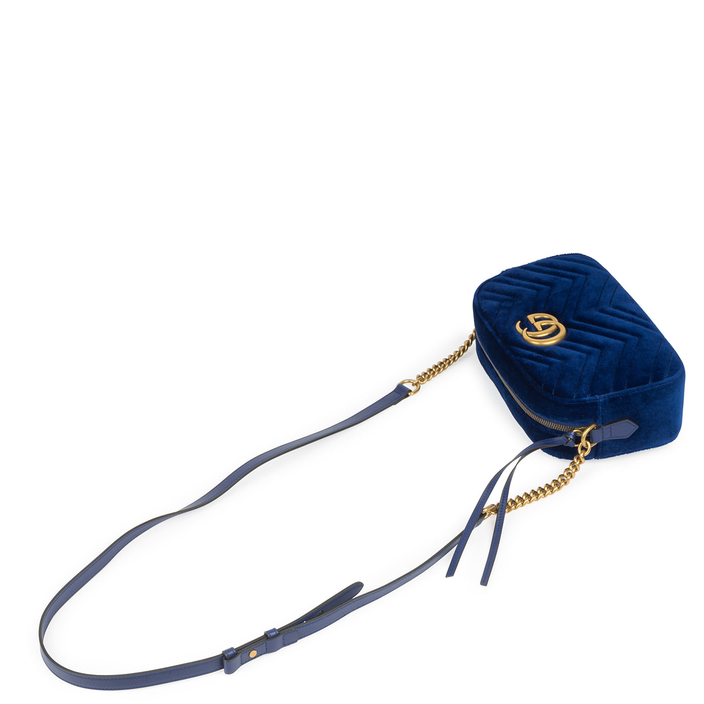 GG Velvet Marmont Camera Bag