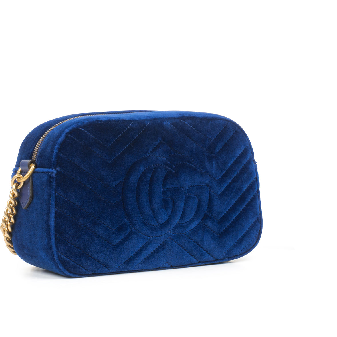 GG Velvet Marmont Camera Bag