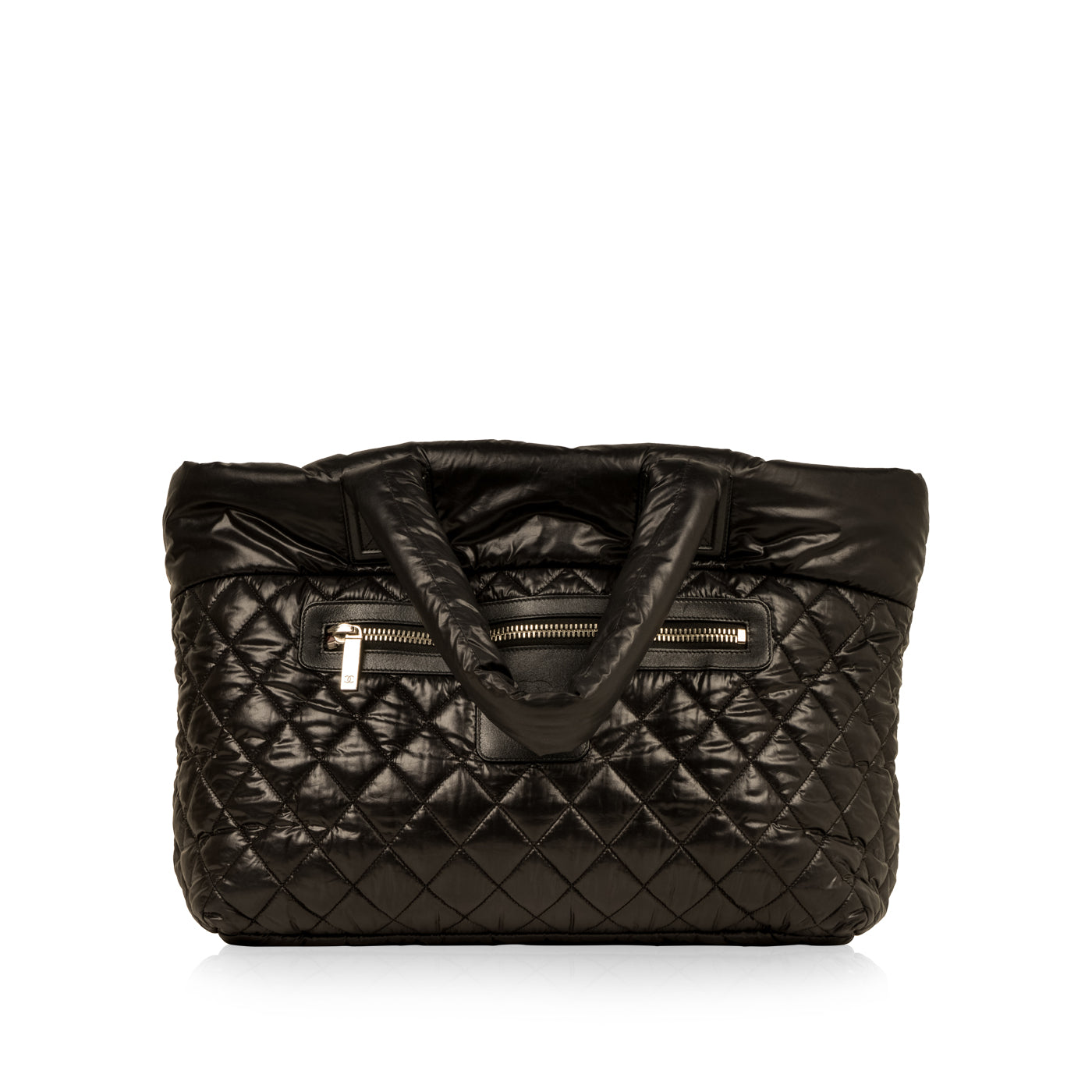 Chanel Coco Cocoon Black Synthetic Tote Bag (Pre-Owned)