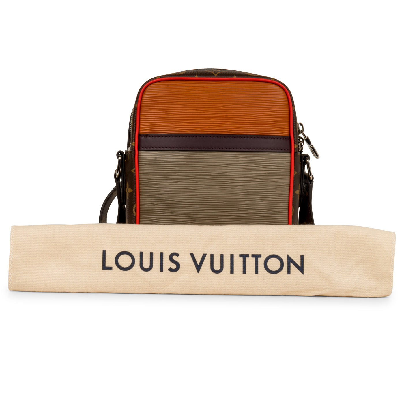 Louis Vuitton Danube Extra Large Monogram Gm 871699 Brown Coated