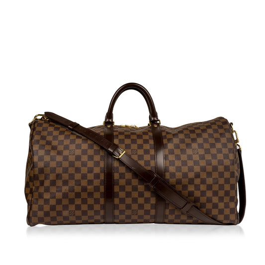 Keepall 55 - Damier Ebene