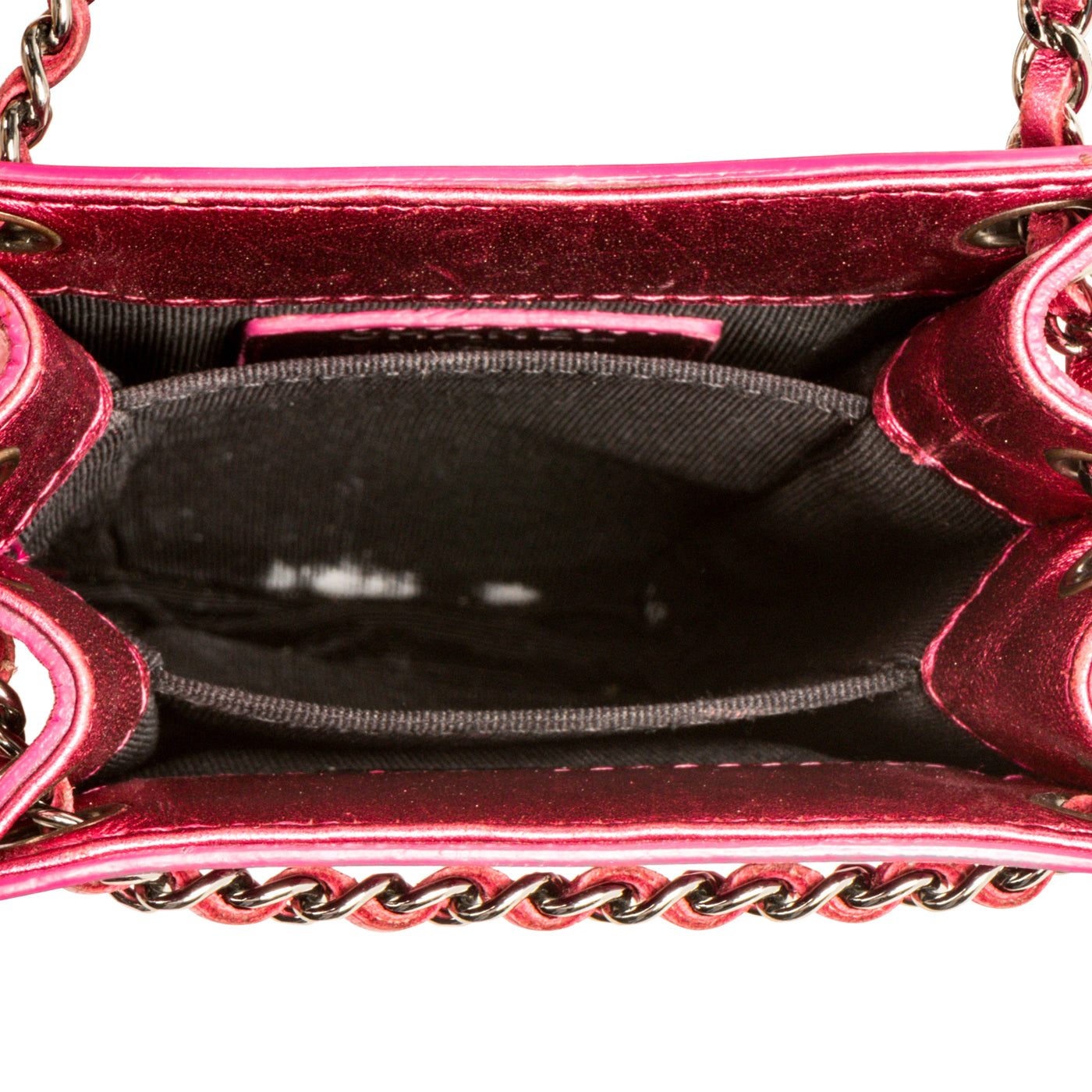 Metallic Pink Phone Crossbody