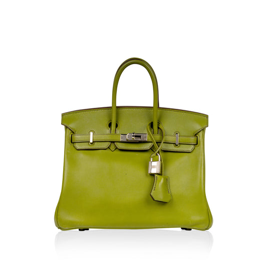 Birkin 25 - Vert Anis Swift