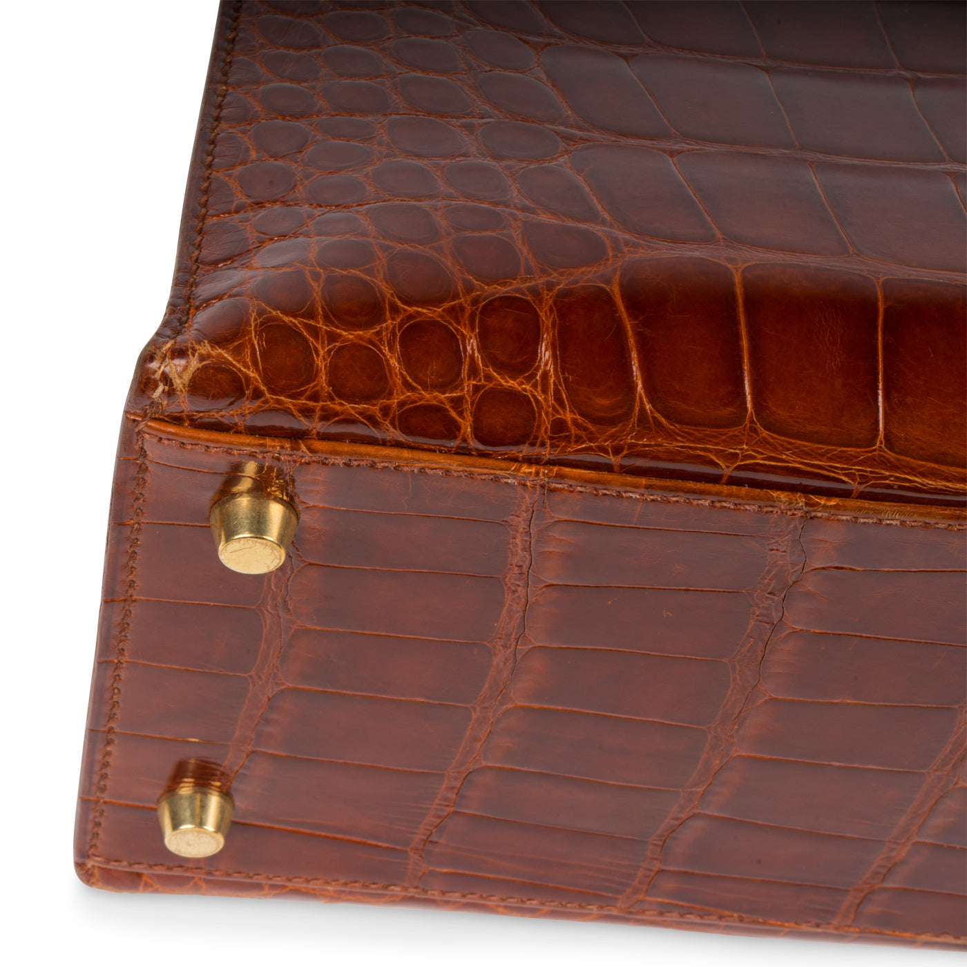 Kelly 32 - Havana Brown Alligator