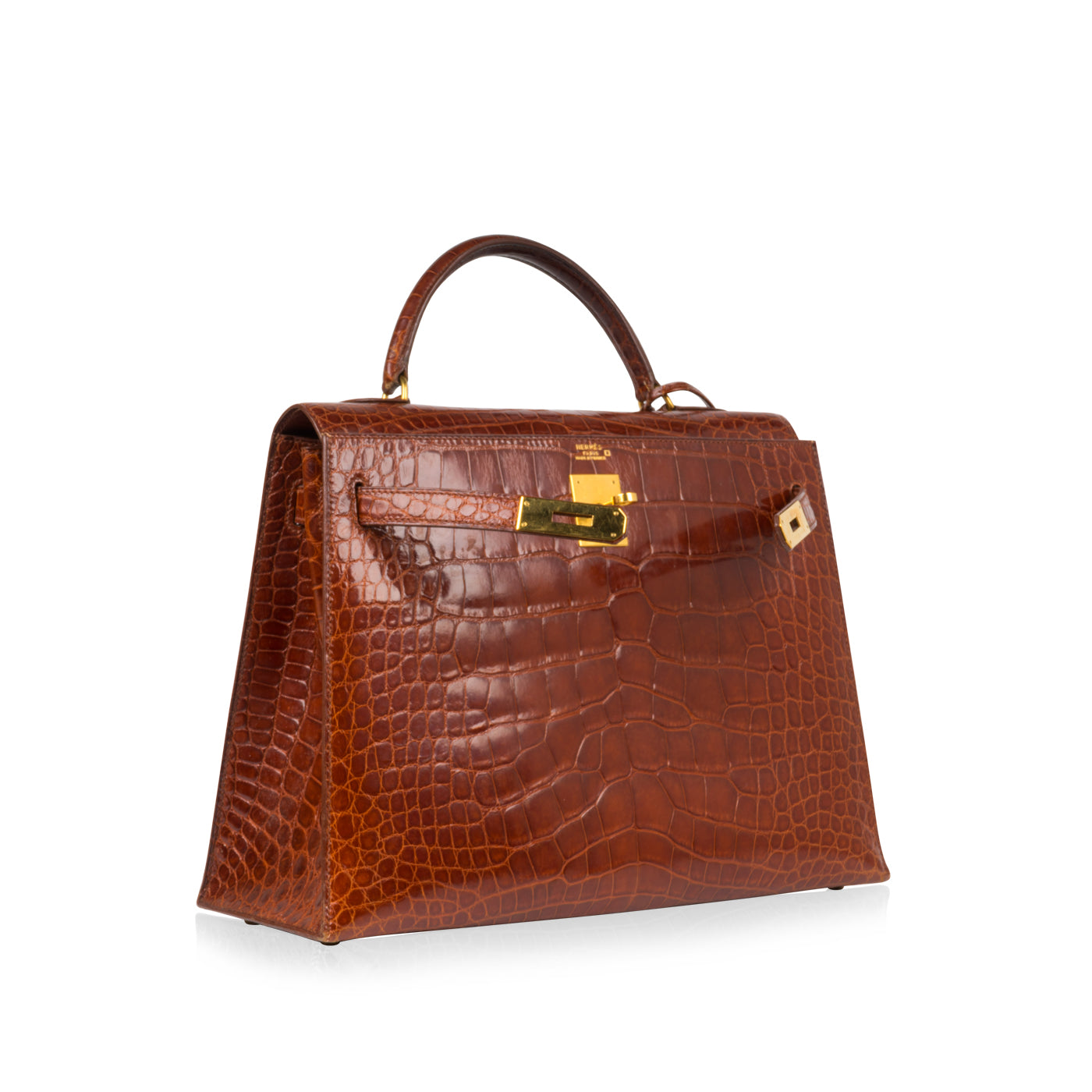 Kelly 32 - Havana Brown Alligator