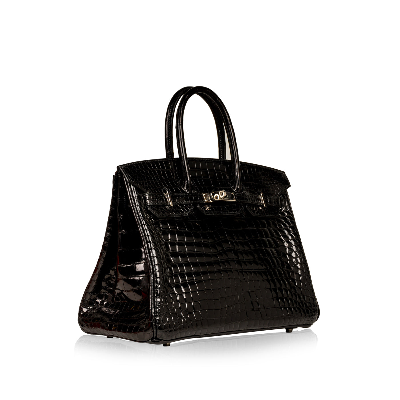 Hermès - Birkin 35cm - Noir Crocodile Nilo - Pre-Loved