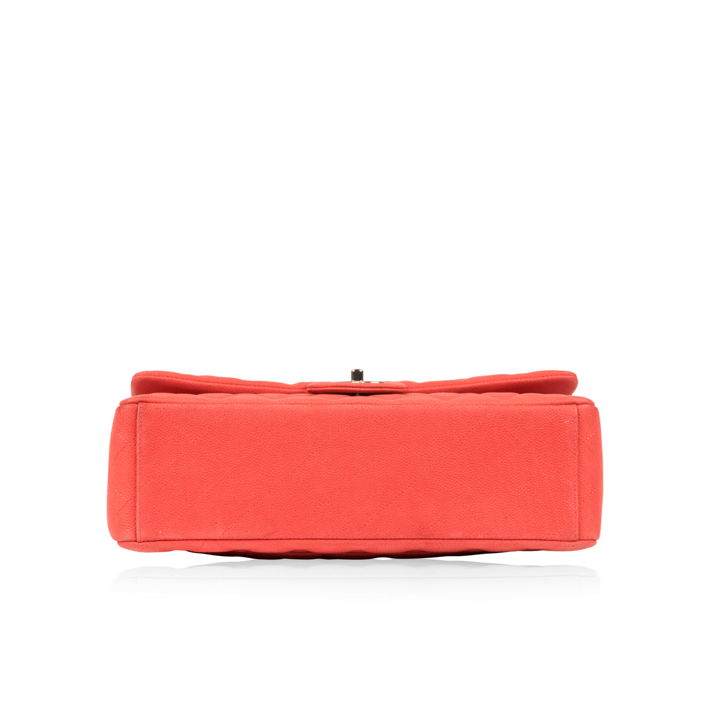 Matte Coral Maxi Flap Bag