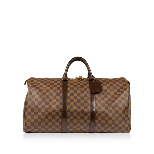 Keepall 50 - Damier Ebene