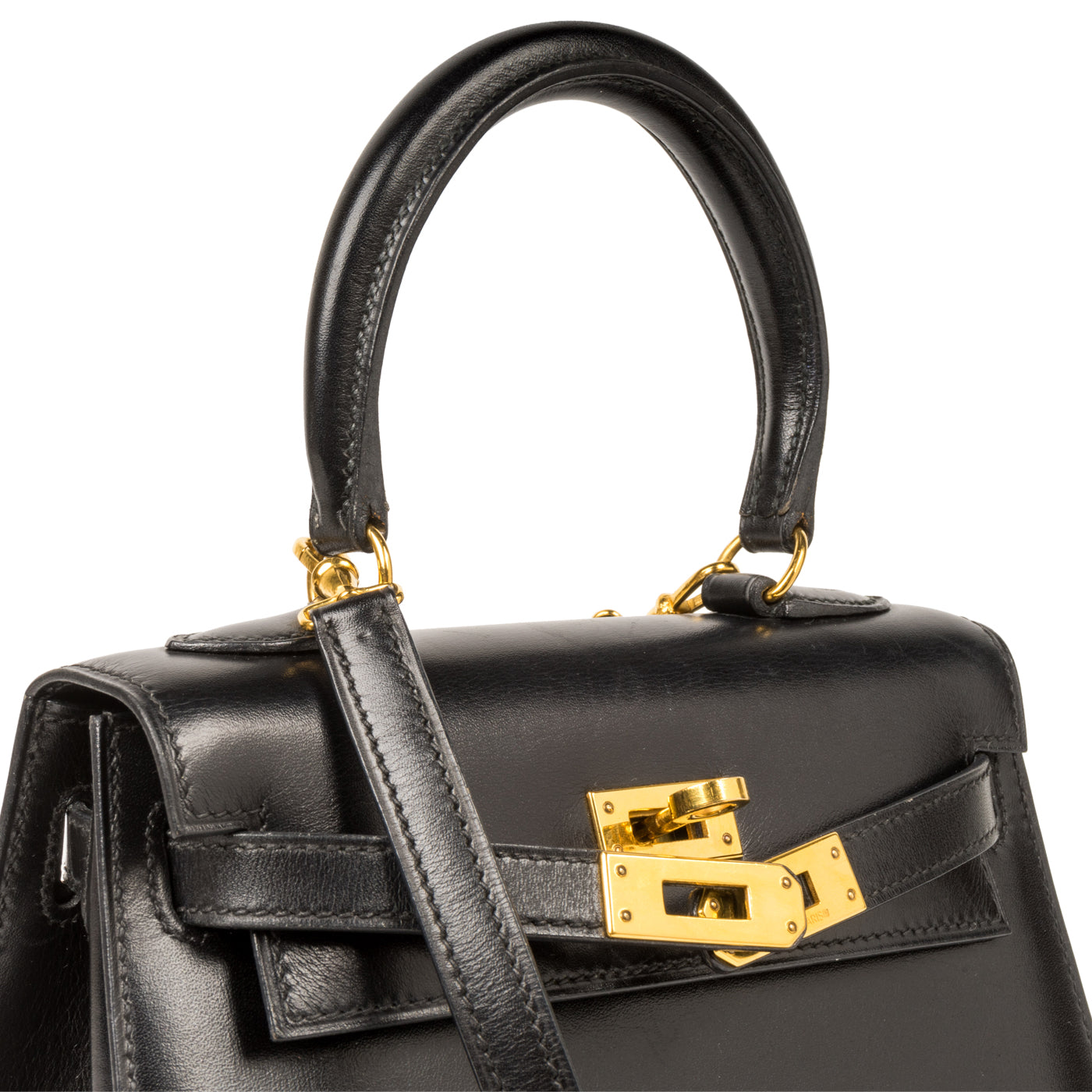 Kelly 20cm - Black Box Calf