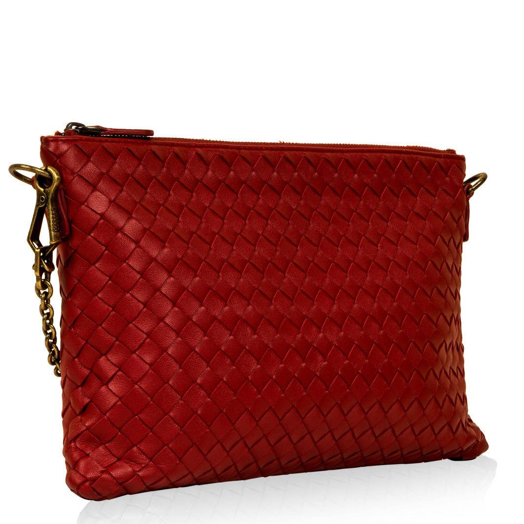 Intrecciato Clutch on Chain