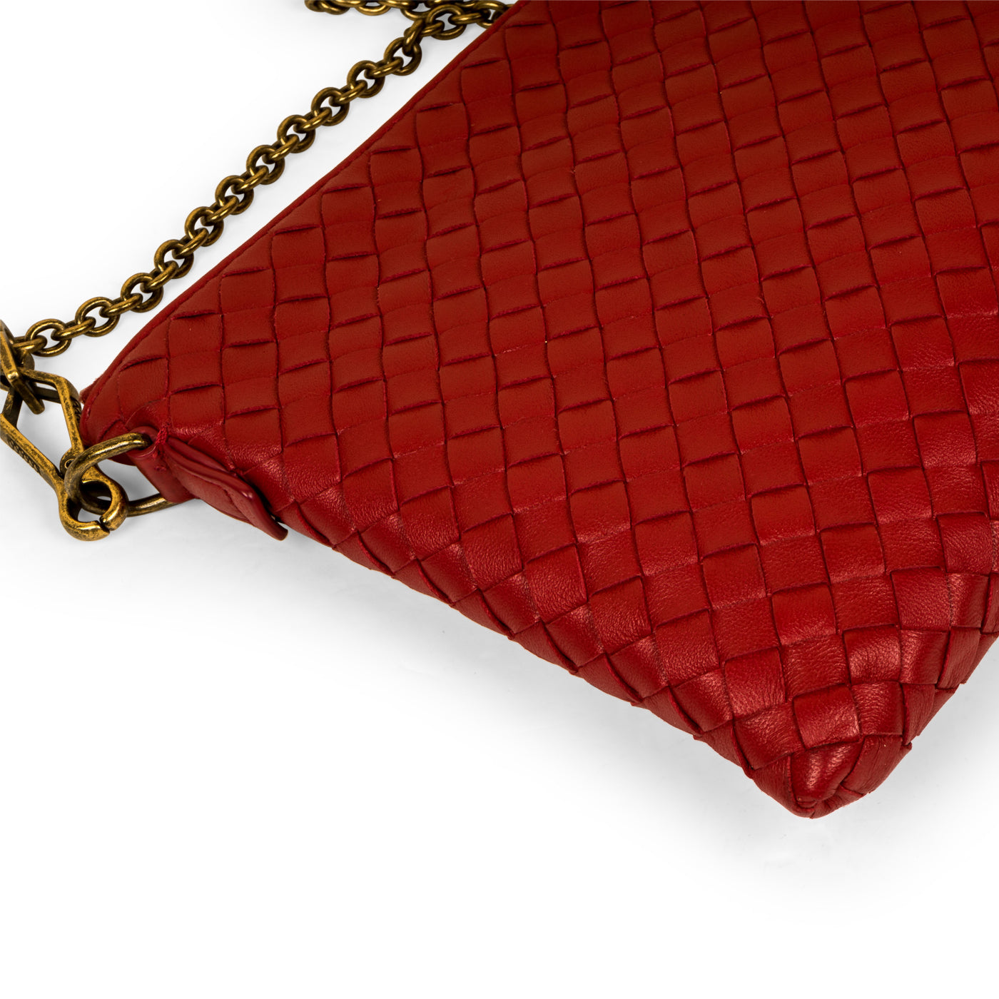 Intrecciato Clutch on Chain