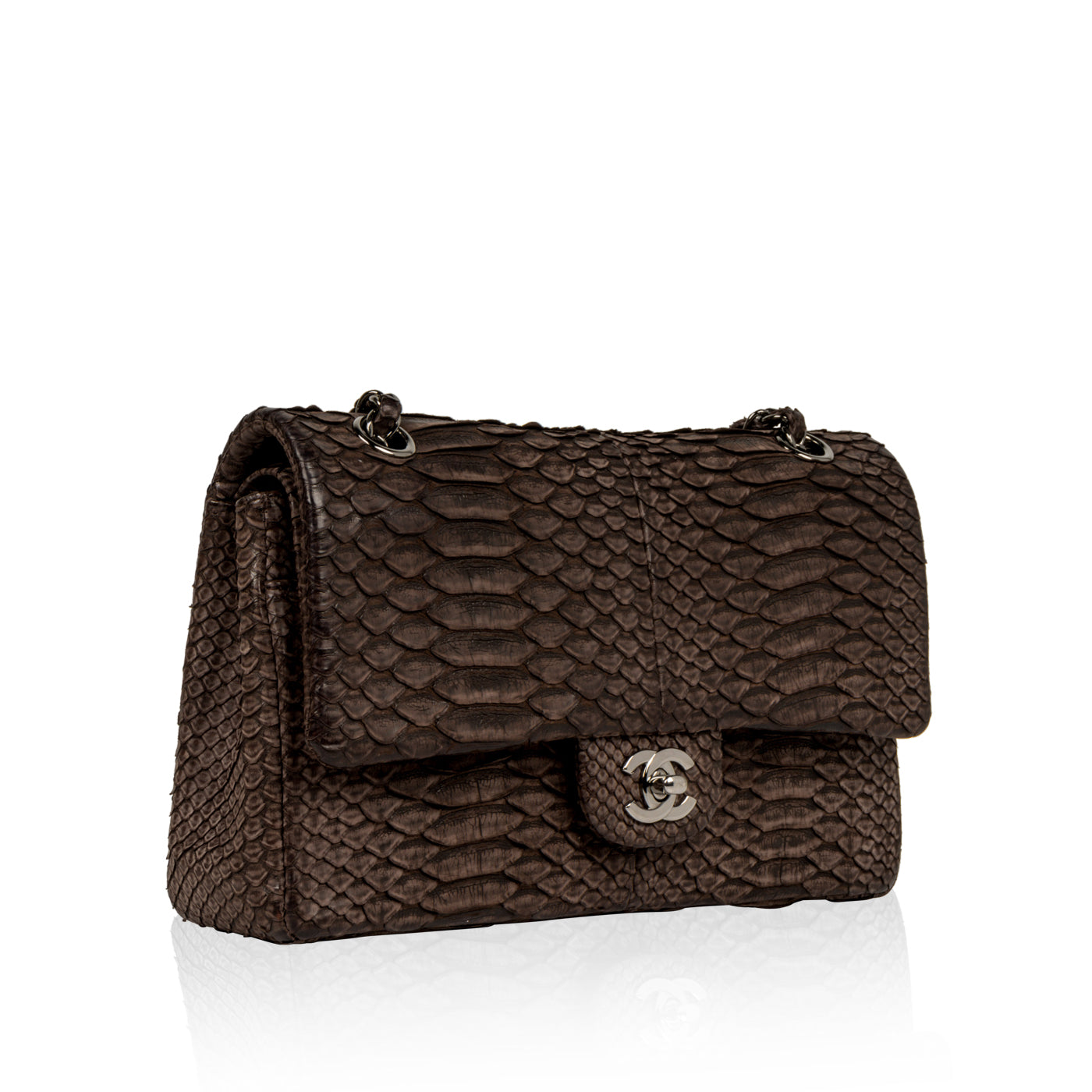 Classic Flap Bag - Python