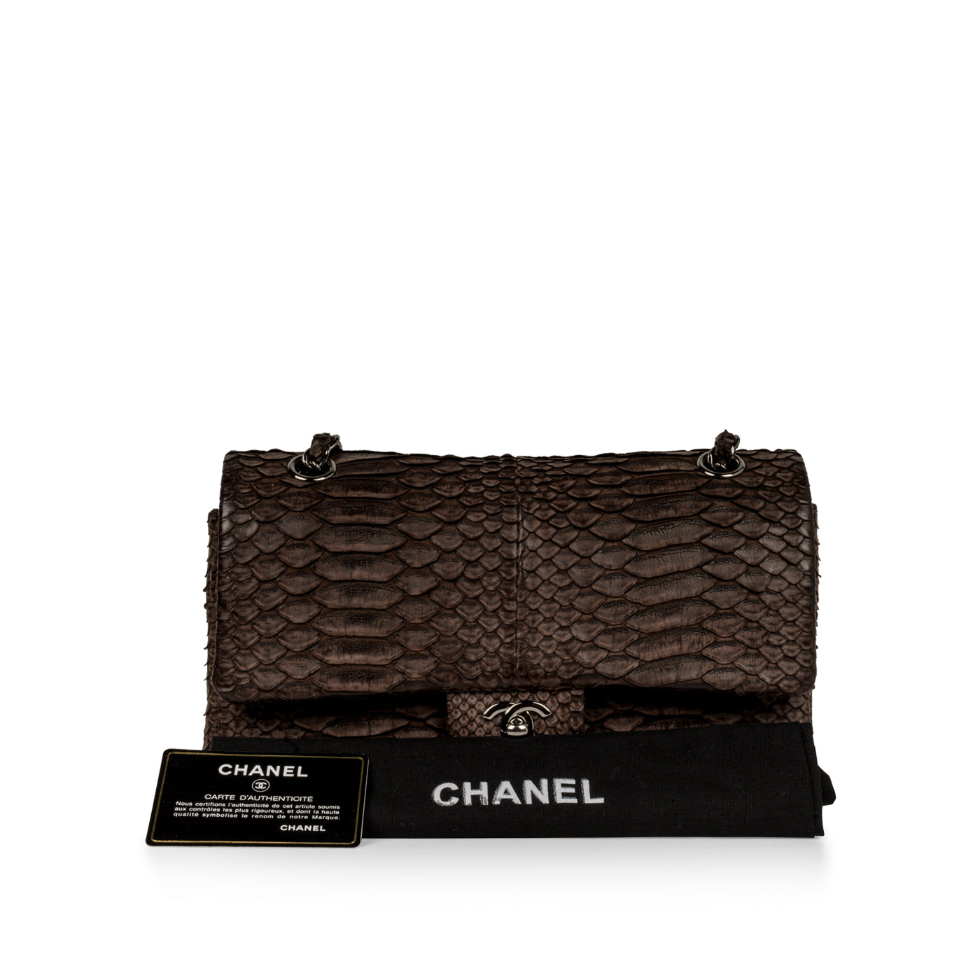 Classic Flap Bag - Python