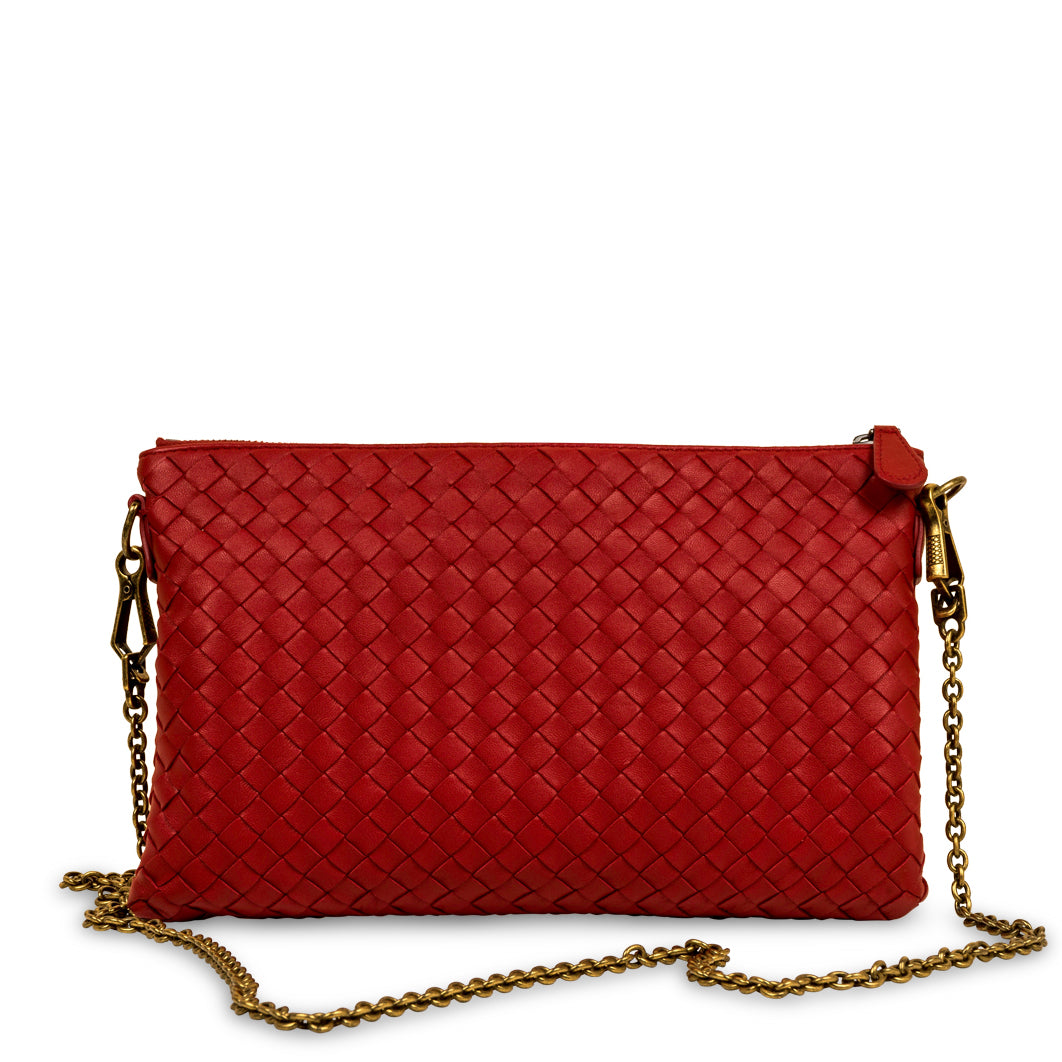 Intrecciato Clutch on Chain