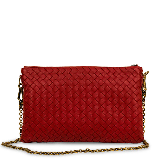 Intrecciato Clutch on Chain