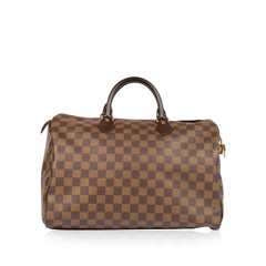 Louis Vuitton Vintage Monogram Canvas Speedy 35 Bag 