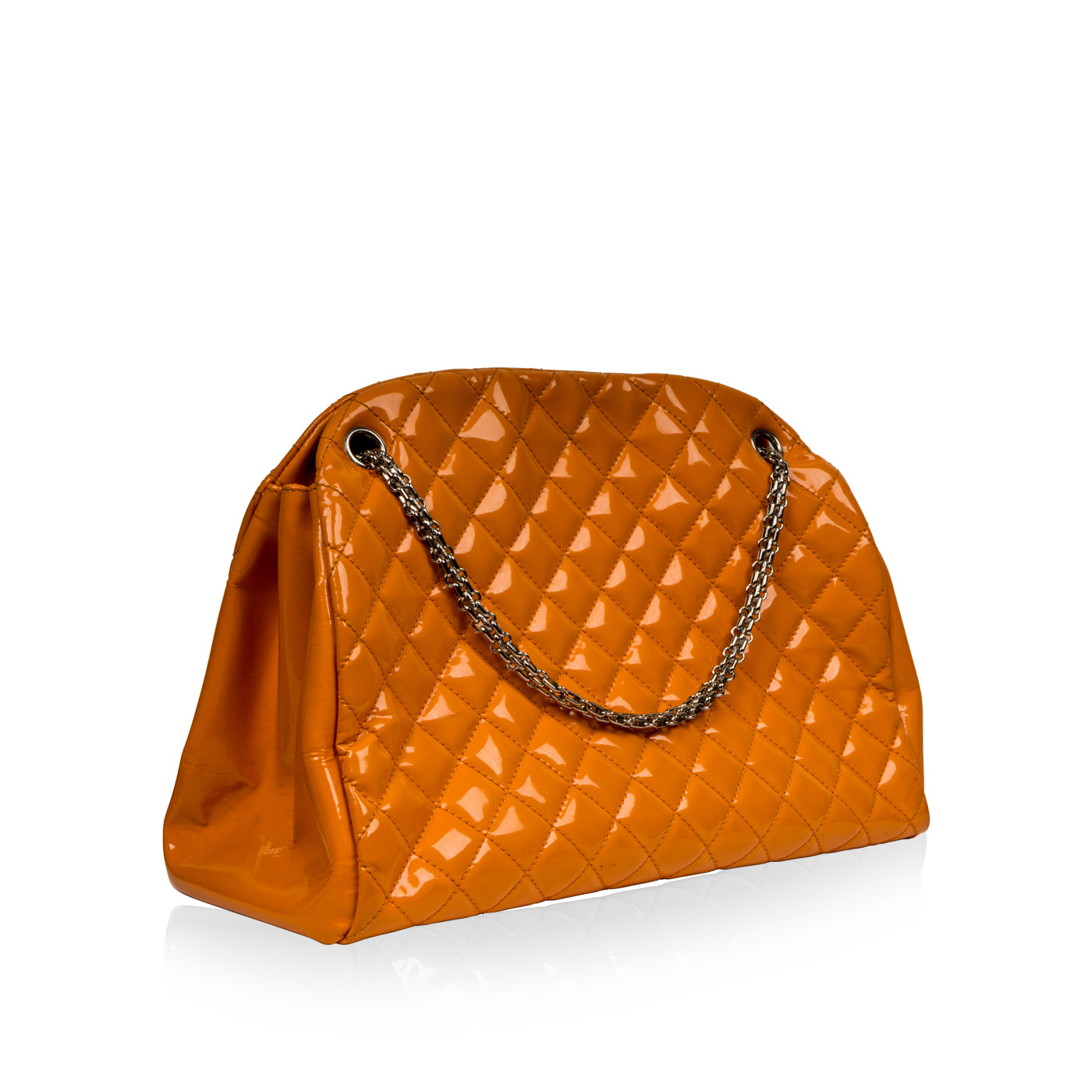 Patent Mademoiselle Shoulder Bag