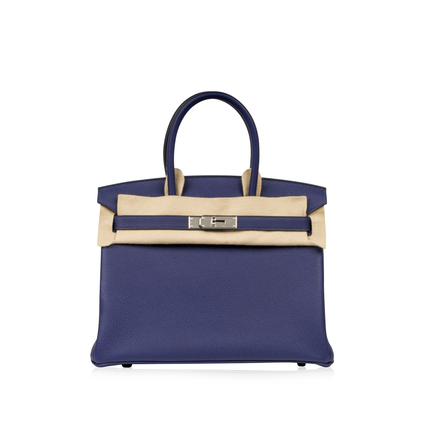 Birkin 30 - Bleu Encre Togo - PHW