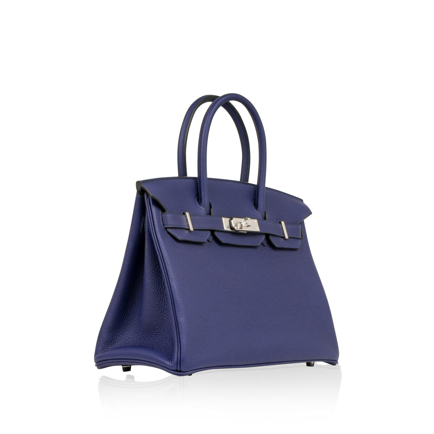 Birkin 30 - Bleu Encre Togo - PHW