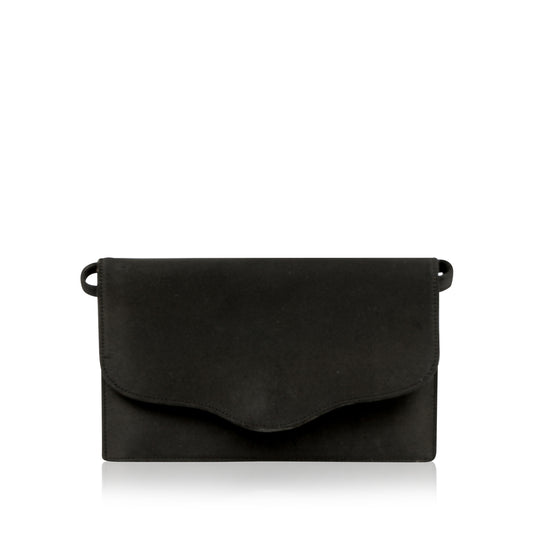 Satin Flap Bag