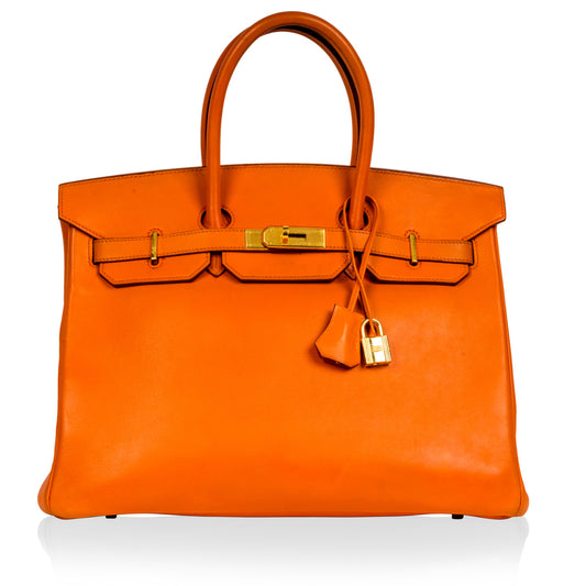 Birkin 35 - Orange Swift