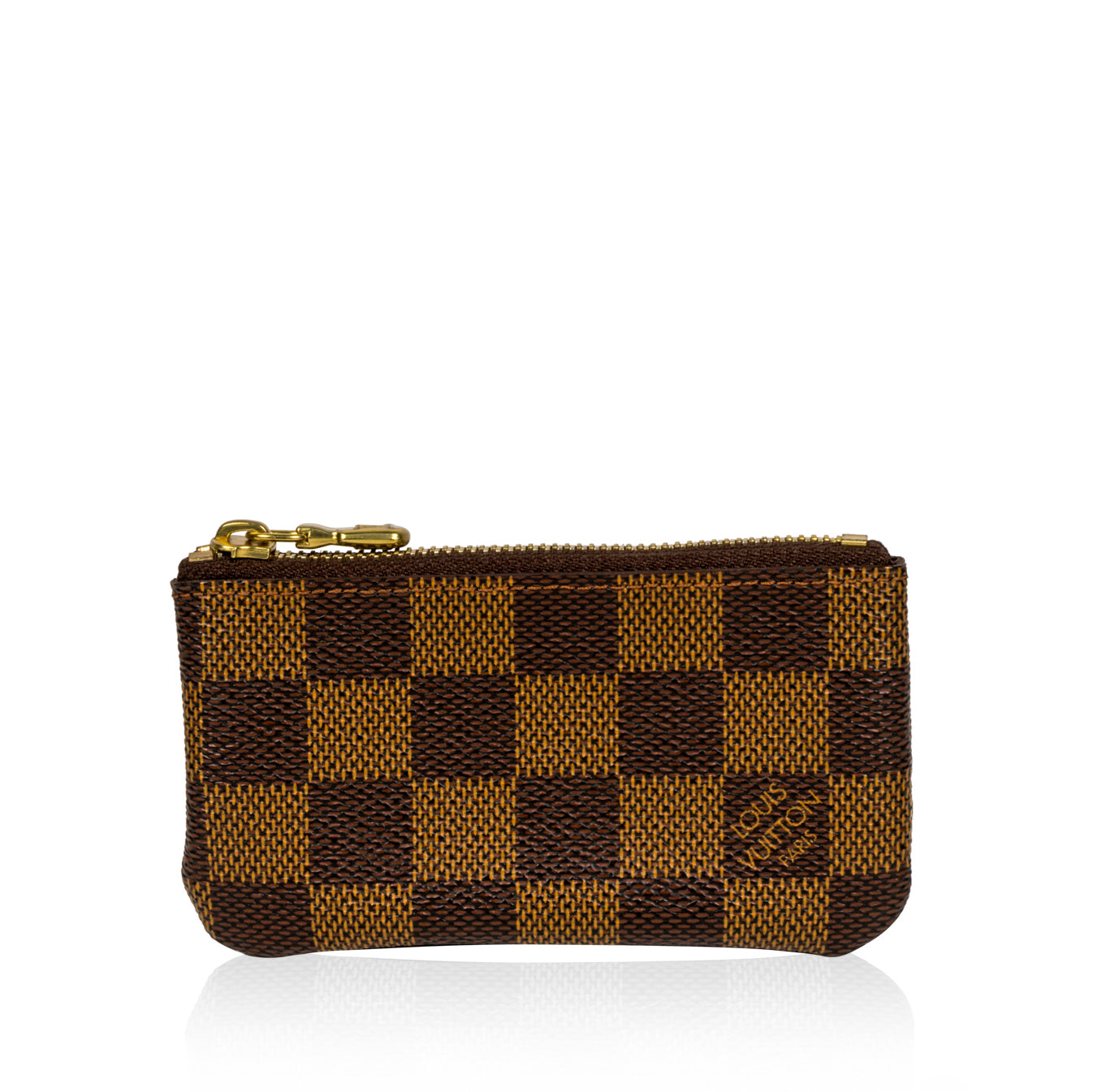 Key Pouch - Damier Ebene Canvas