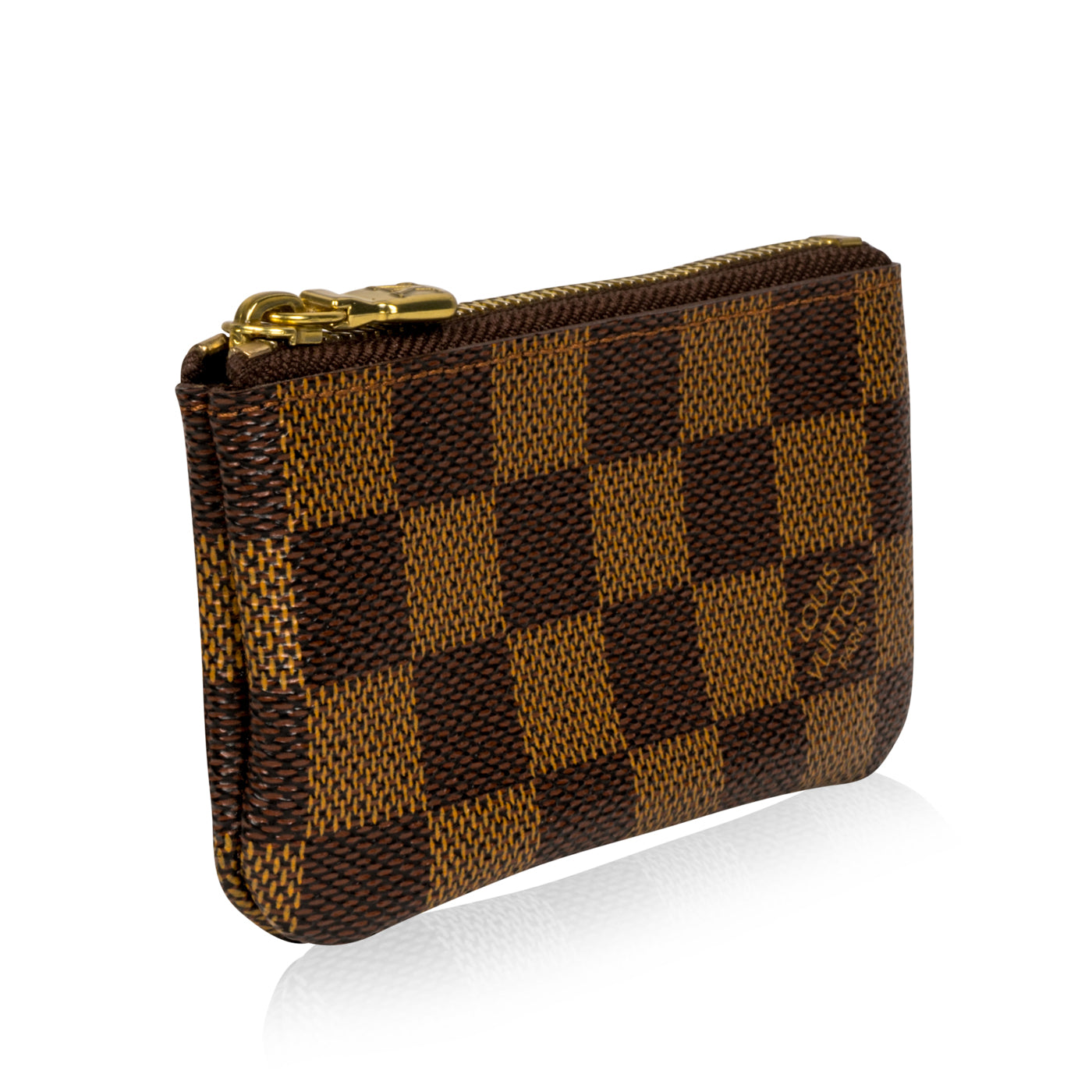 Key Pouch - Damier Ebene Canvas