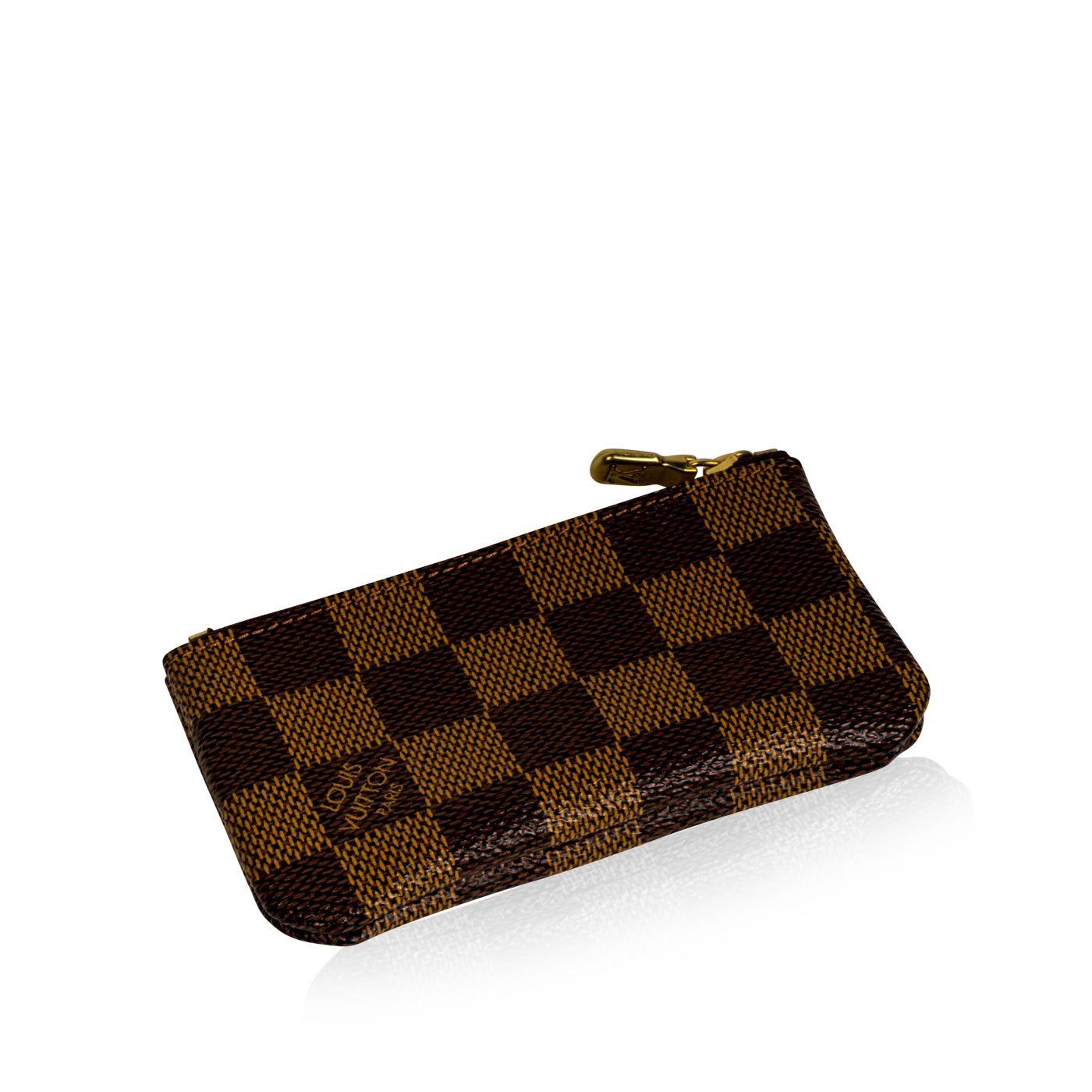 Key Pouch - Damier Ebene Canvas