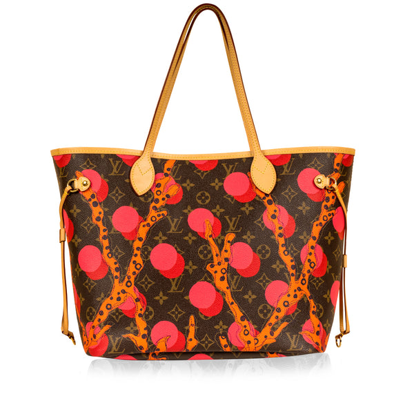 Louis Vuitton Red x Pink x Orange Monogram Giant Neverfull MM Tote