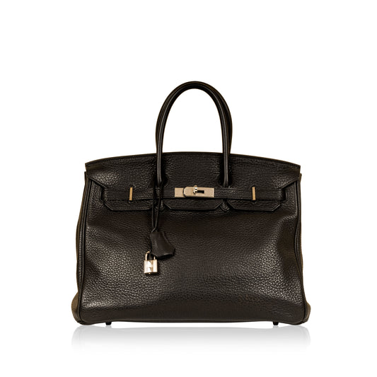 Birkin 35 - Noir Togo - PHW