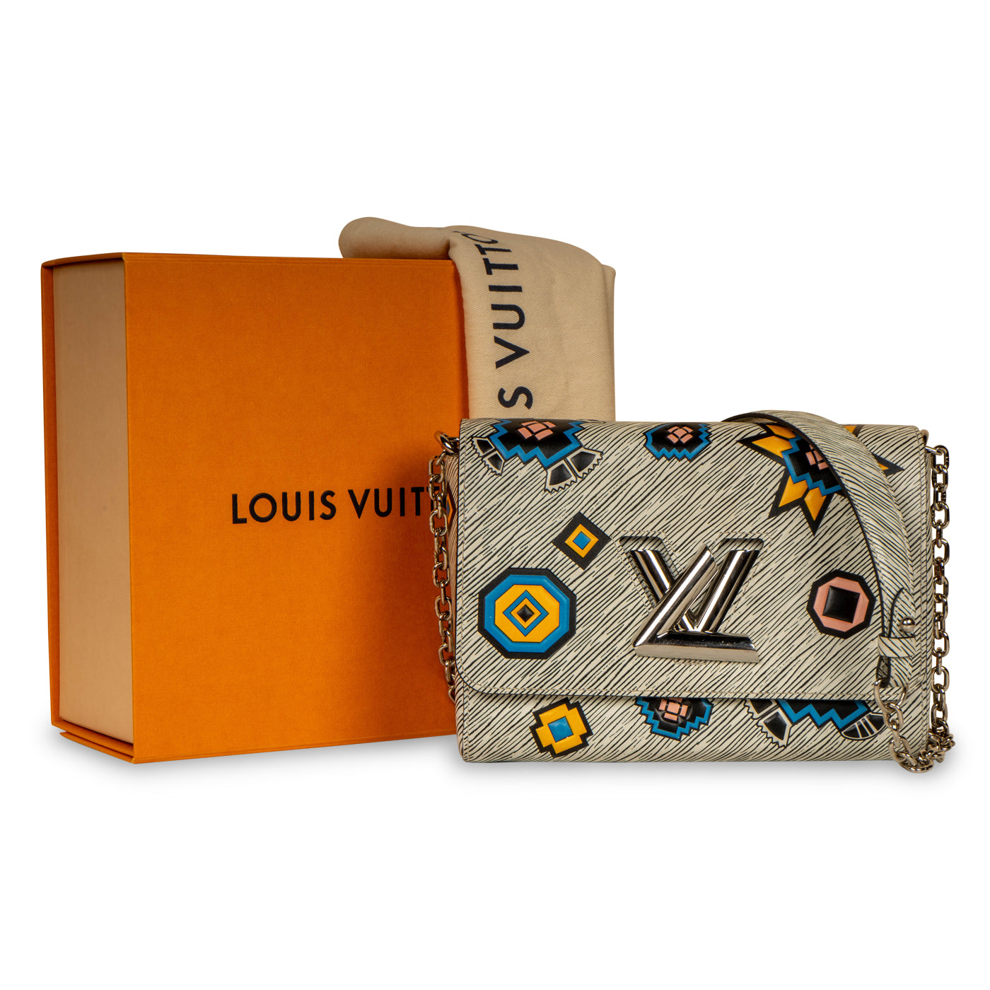 Louis Vuitton Limited Edition Azteque EPI Leather Twist Shoulder Bag