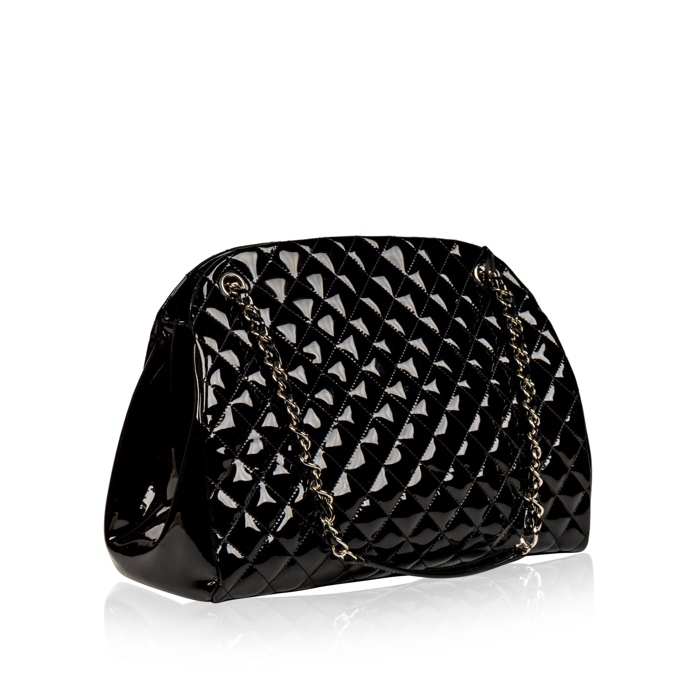 Mademoiselle Patent Shoulder Bag