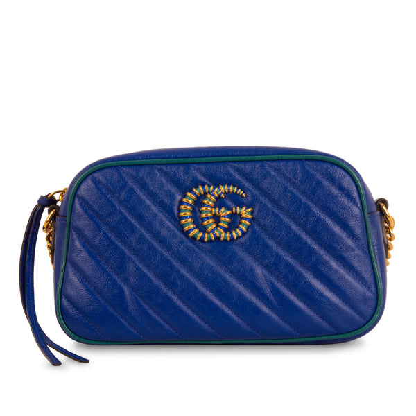 Small Marmont Bag - Blue