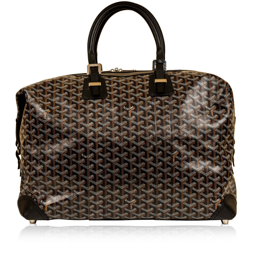 Boeing leather travel bag Goyard Grey in Leather - 36202750