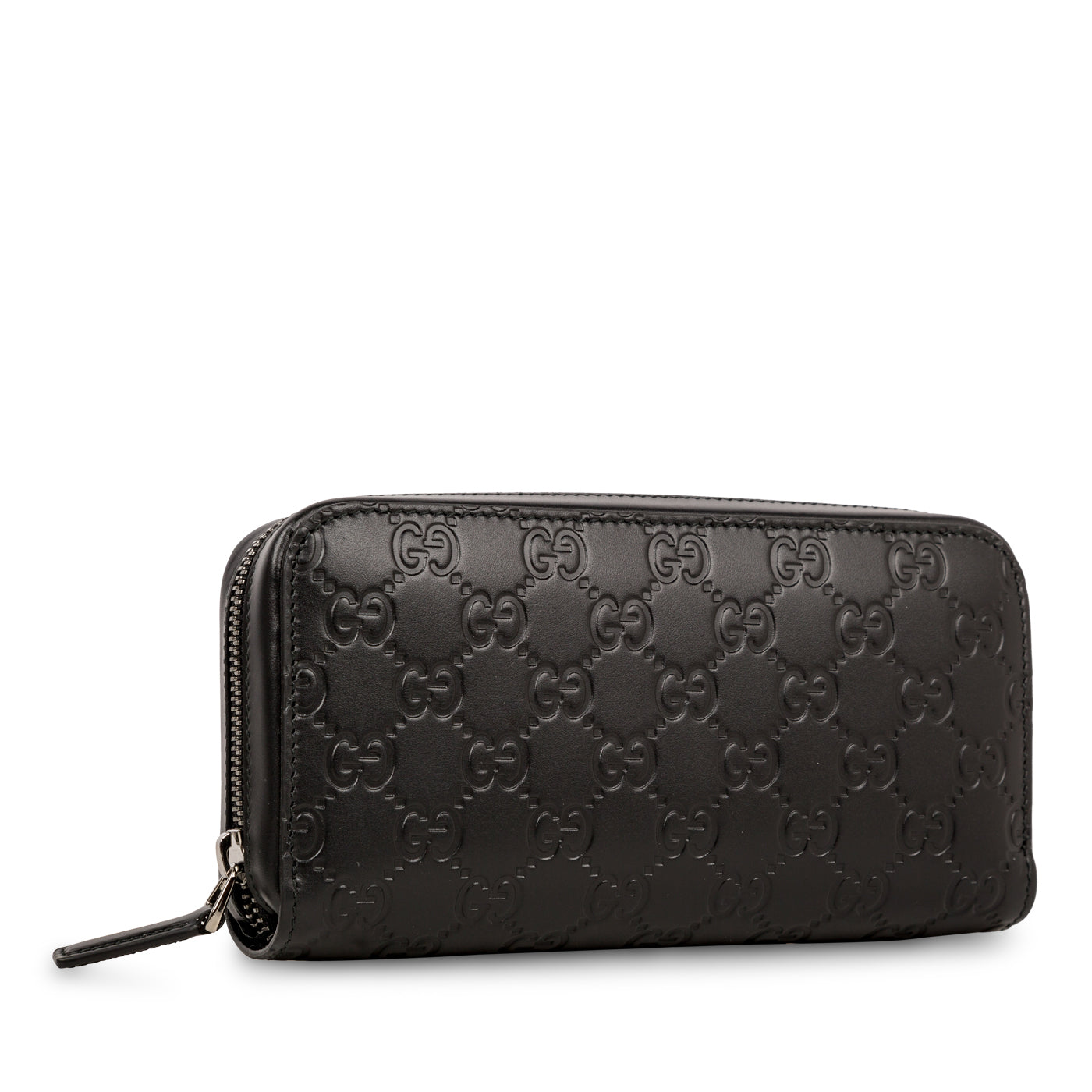 Signature GG Zip around large wallet