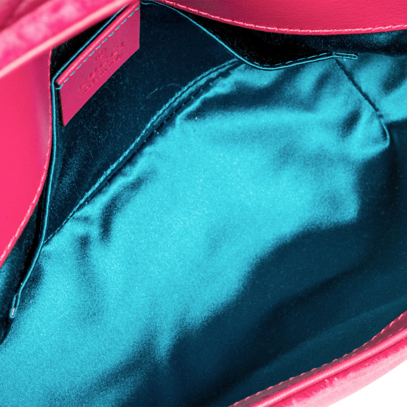 Mini Velvet Marmont - Fuschia