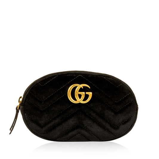 Marmont Belt Bag - Black Velvet