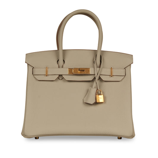 Birkin 30 - Gris Perle Togo