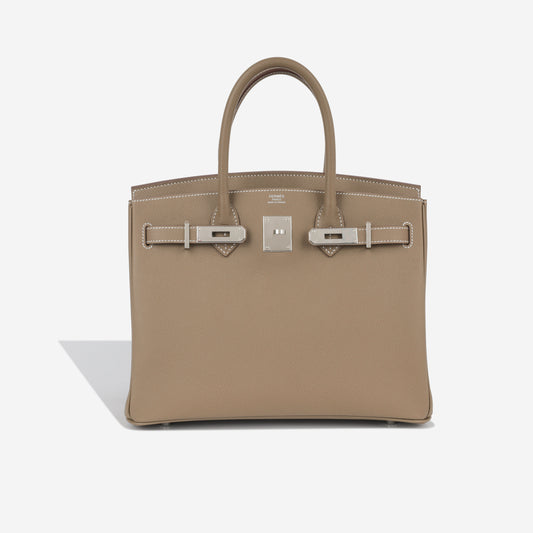 Birkin 30 - Etoupe Epsom - PHW