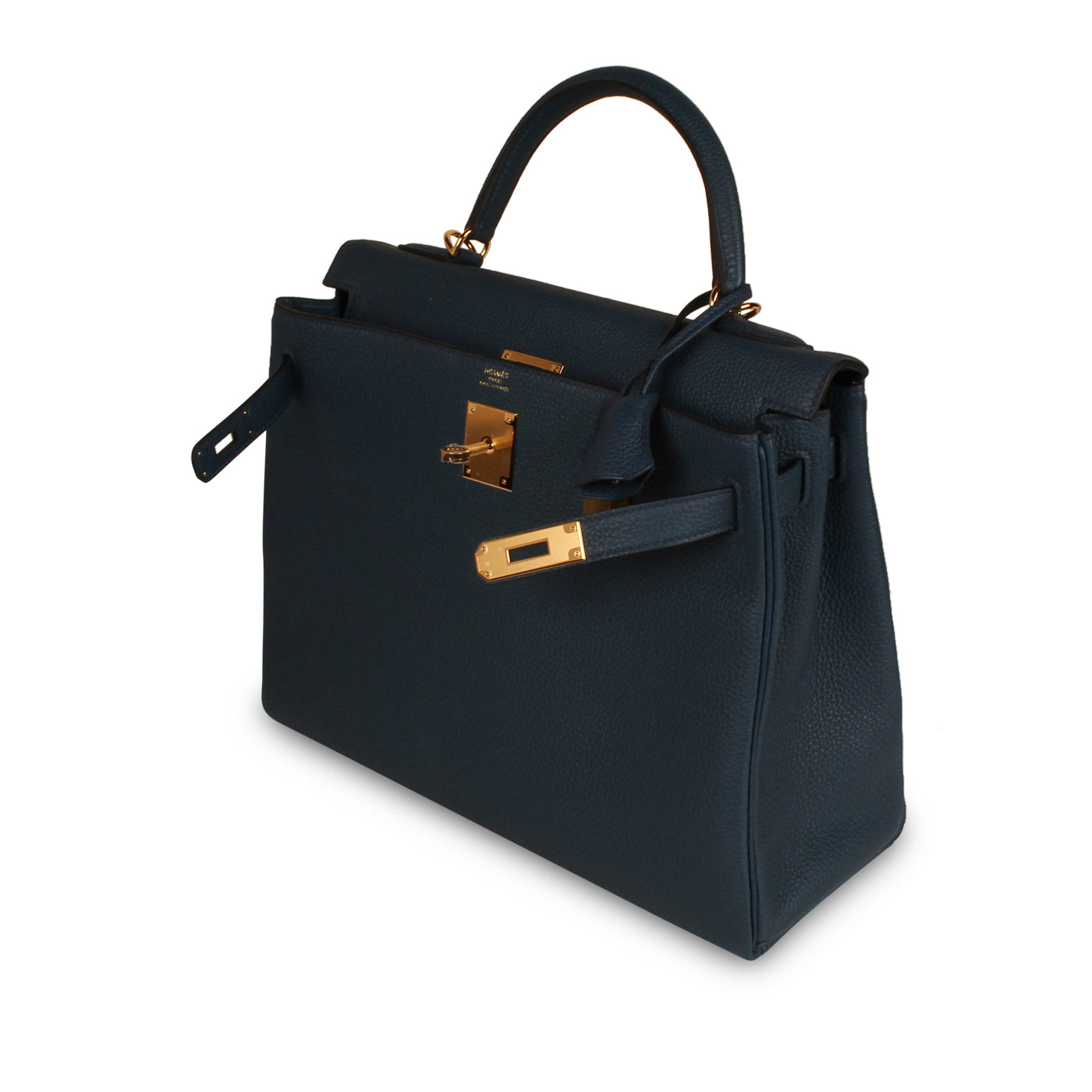 Kelly 32 - Bleu De Prusse Togo - GHW