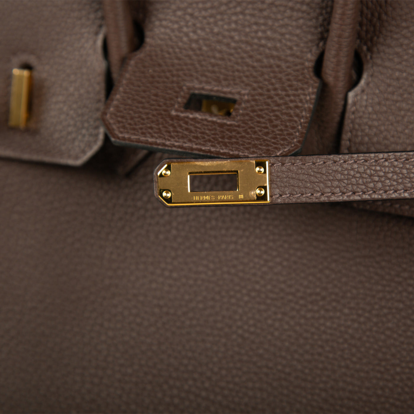 Hermes Birkin 25 in Chocolate Togo Leather and GHW