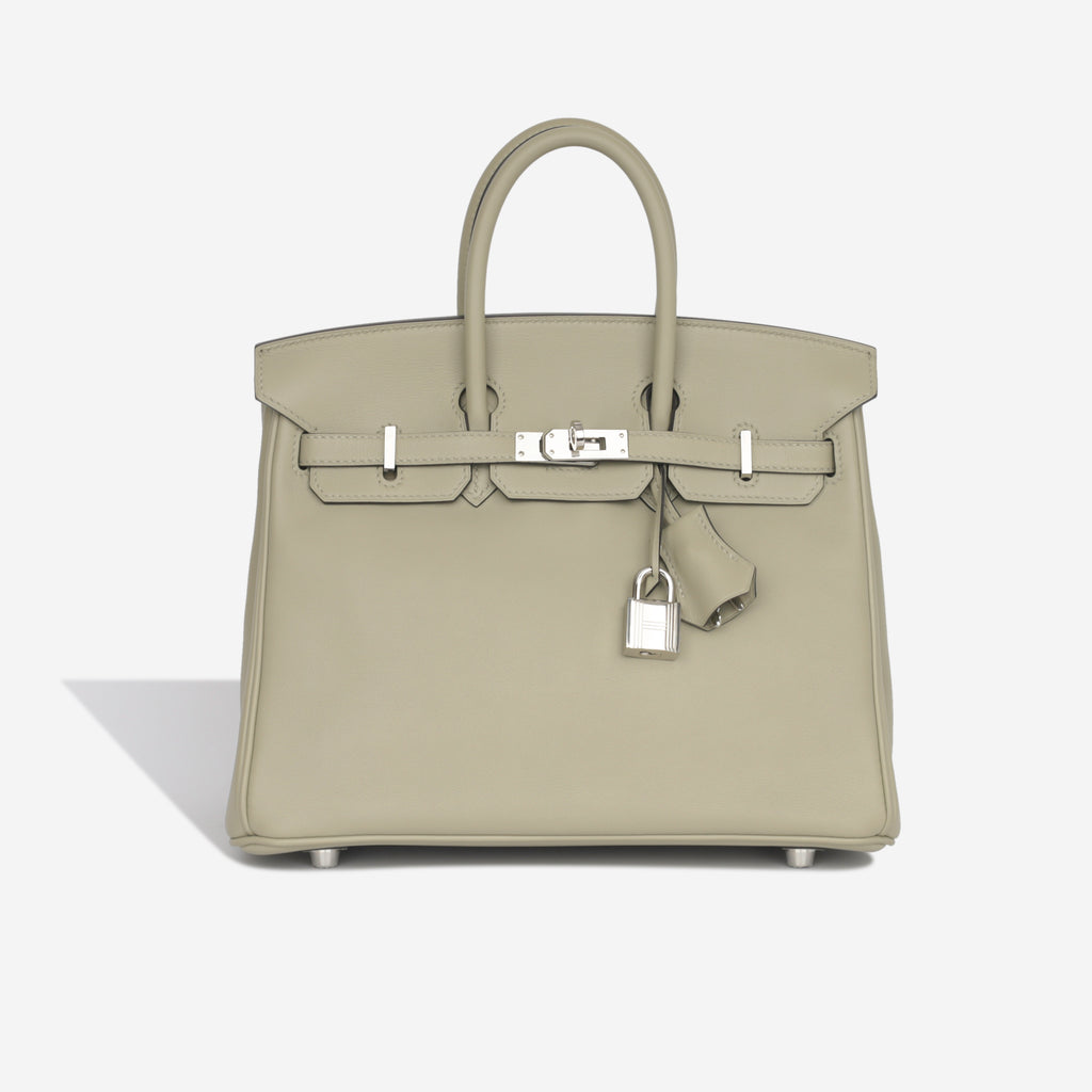 Hermès Birkin 25 Leather Handbag