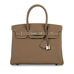 Hermes Birkin 30 Biscuit Togo Leather Palladium Hardware – Mightychic