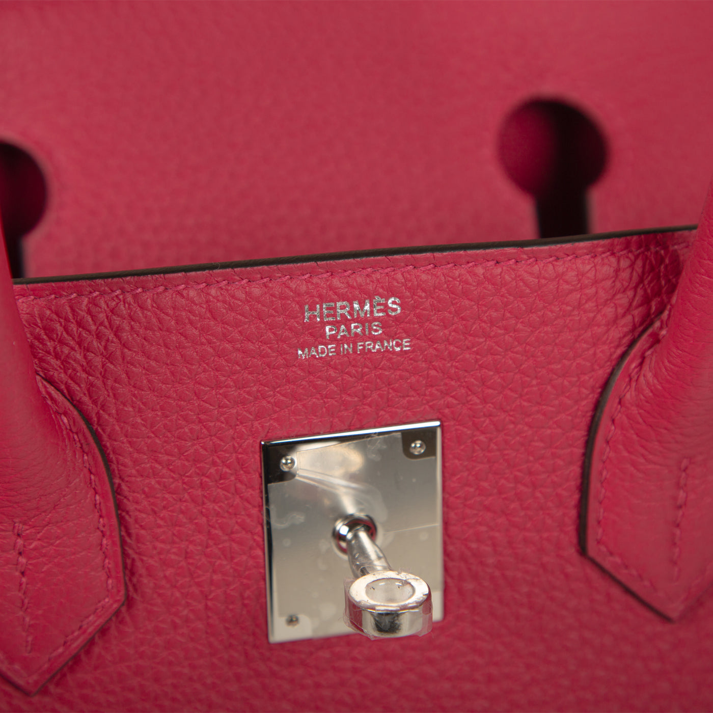 Hermes Birkin 30cm Rouge Grenat Togo Palladium Hardware 