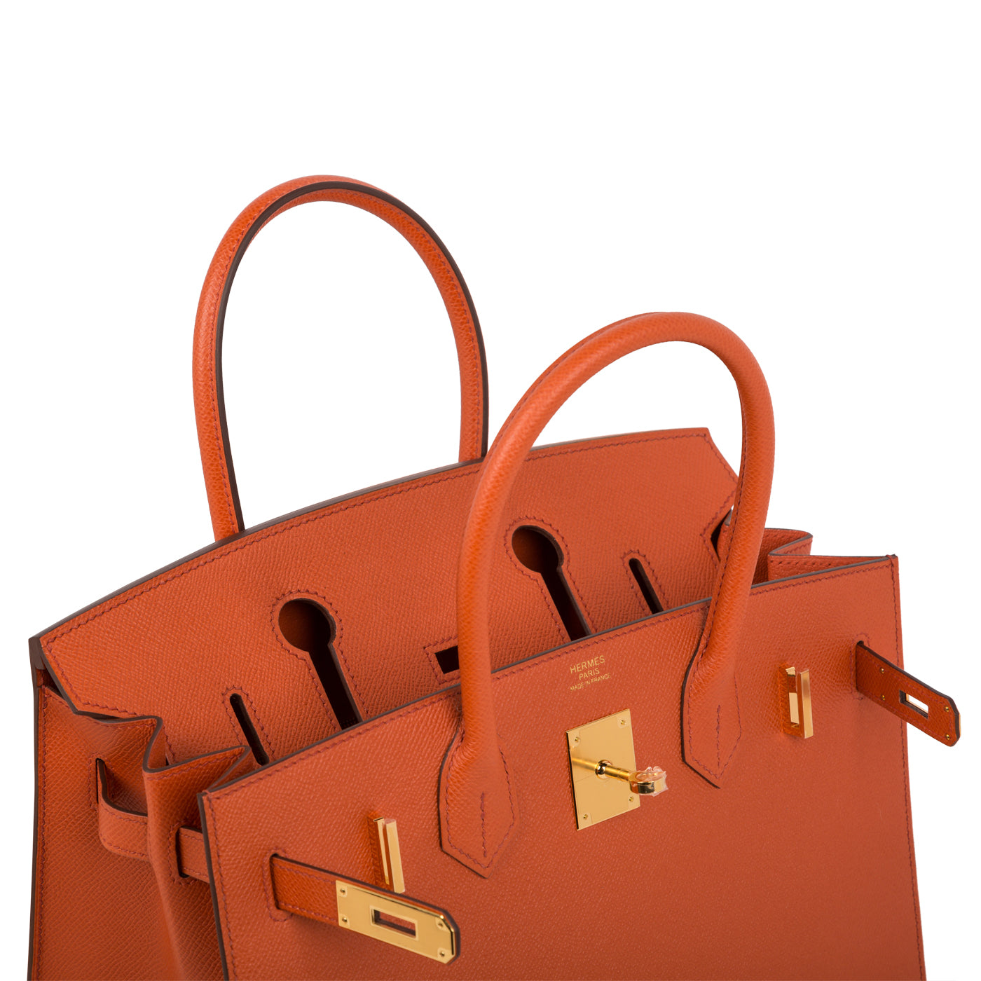 Birkin 30 - Epsom Sellier - Terre Battue