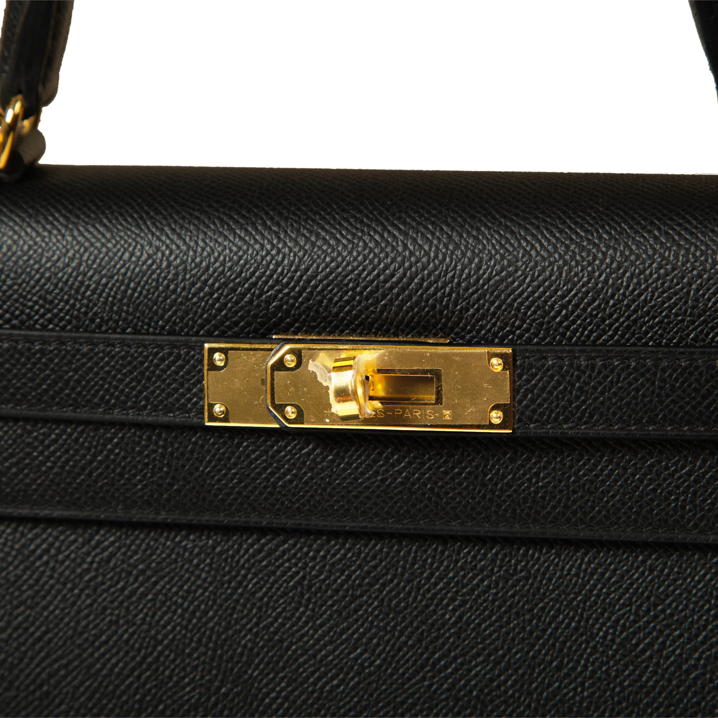 Kelly 28 - Black Epsom - GHW