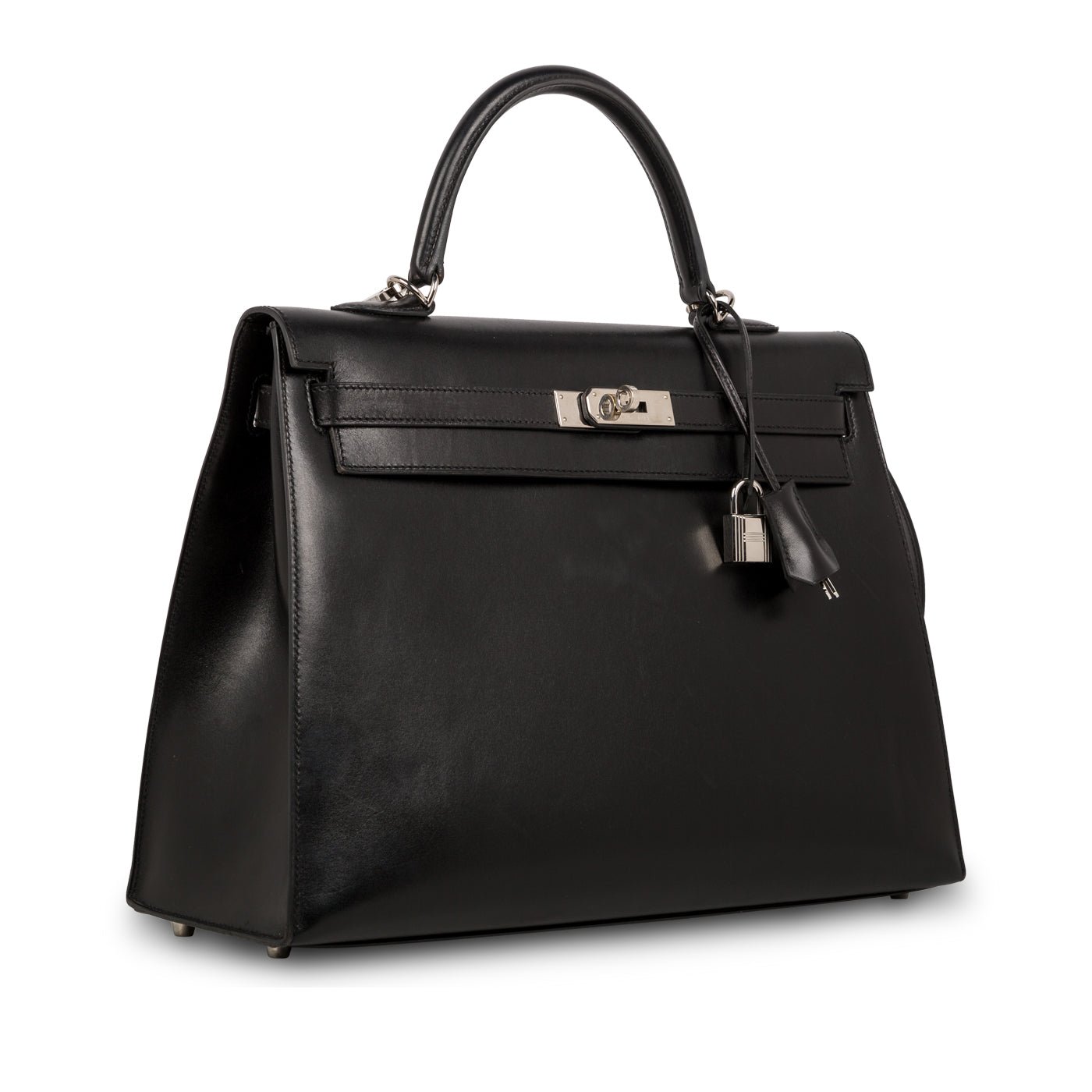 Kelly 35 - Box Calf - Black