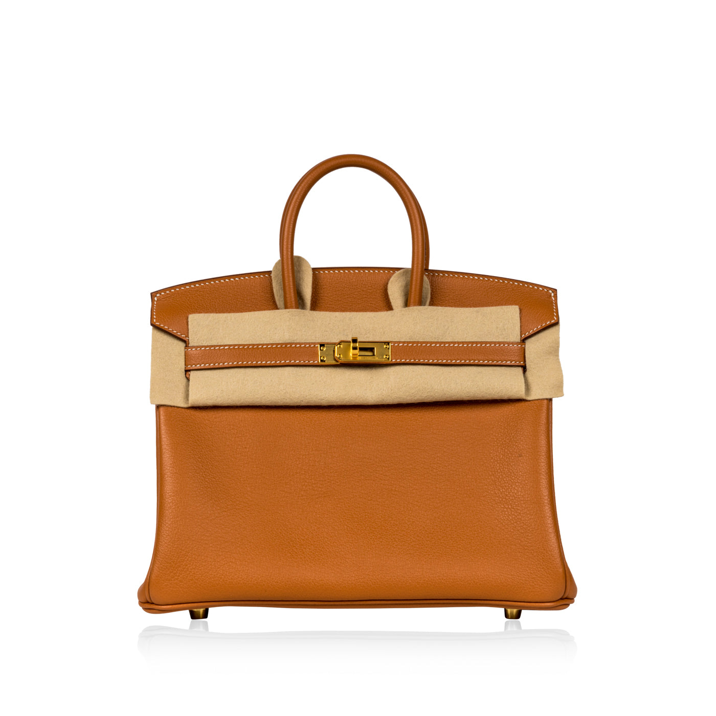Birkin 25 Gold Taurillon Novillo