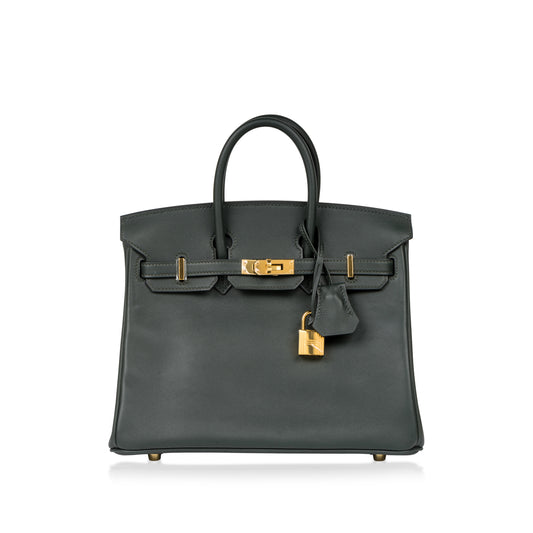 Birkin 25 - Vert Fonce Swift